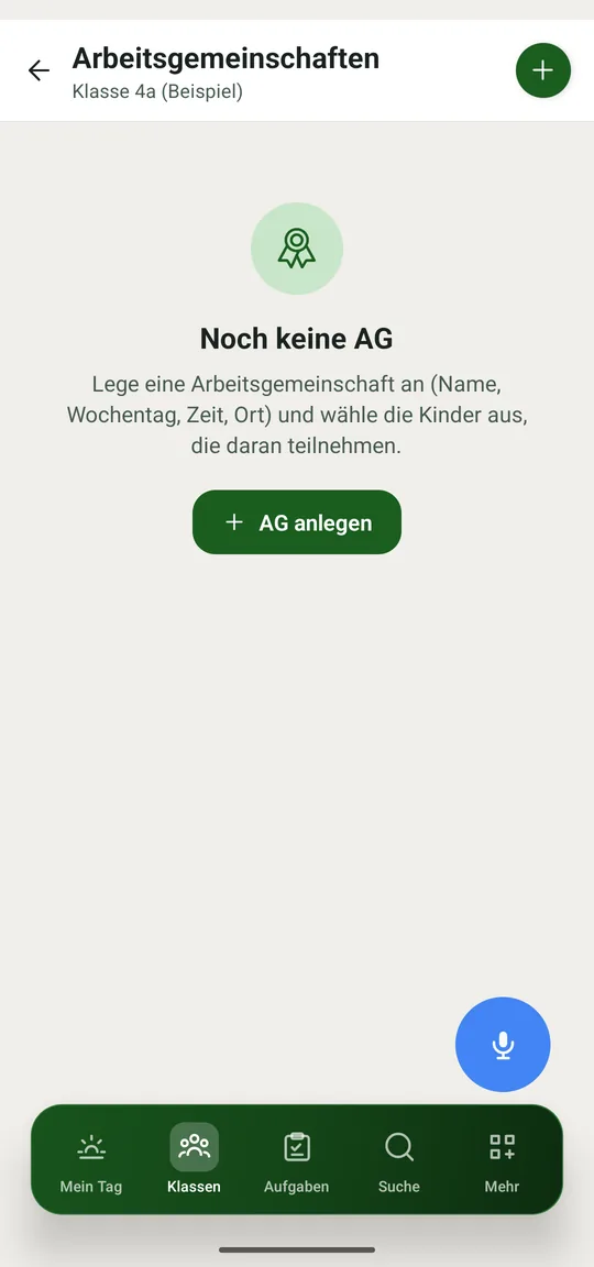Der Einstieg: Name, Wochentag, Zeit, Ort und die Teilnehmenden