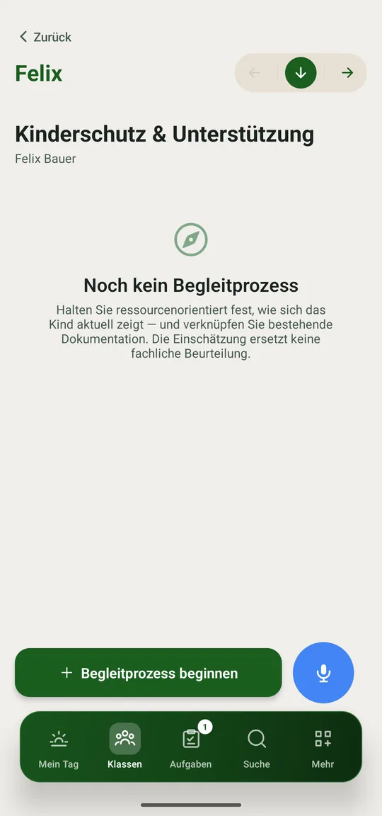 Der Einstieg mit der ausdrücklichen Einordnung